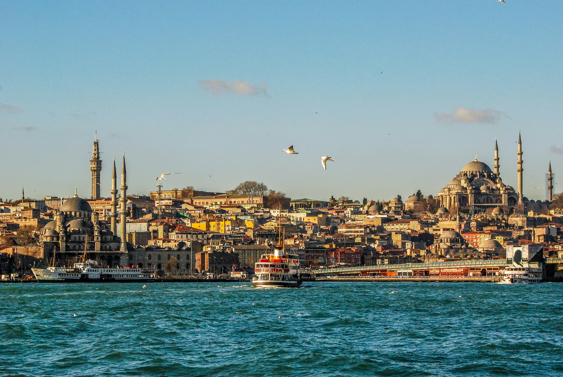 Istanbul Bosphorus Scene