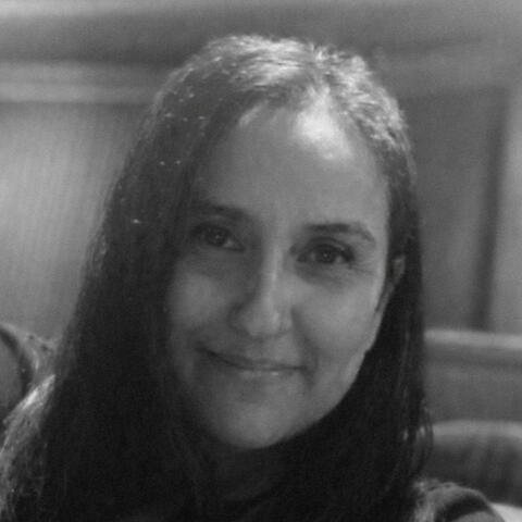 A photo of Bahar, one of the students.